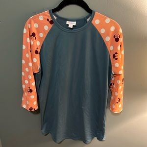 LuLaRoe Randy Shirt Disney collection size M Medium